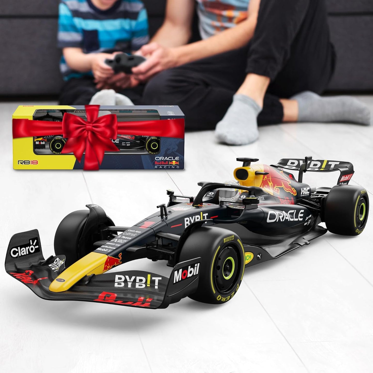 Authentic Licensed 1:12 Scale Redbull RB18 Formula 1 Remote Control Car - F1 Collection Series for Enthusiasts of All Ages - 2.4GHz RC Vehicle Gift (1:12 Redbull RB18 No.1)