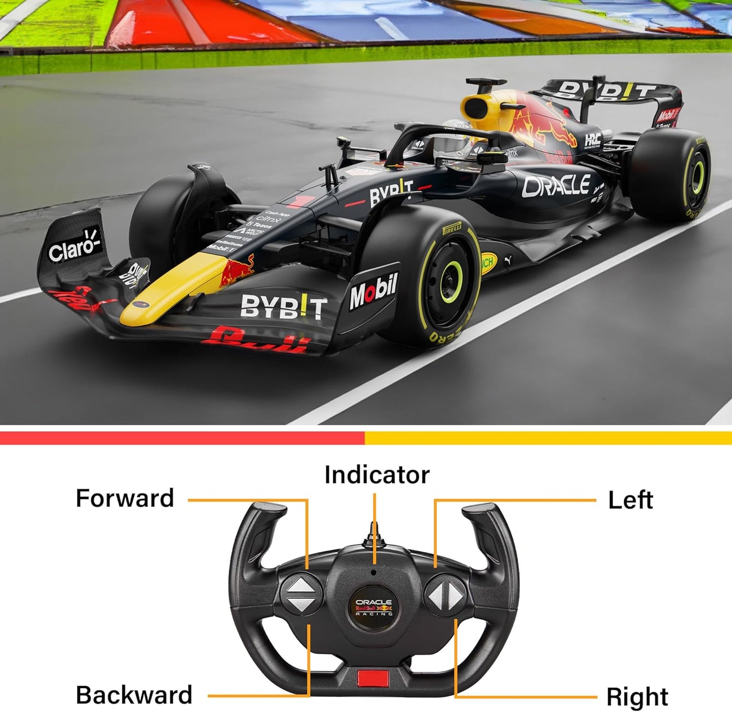 Authentic Licensed 1:12 Scale Redbull RB18 Formula 1 Remote Control Car - F1 Collection Series for Enthusiasts of All Ages - 2.4GHz RC Vehicle Gift (1:12 Redbull RB18 No.1)