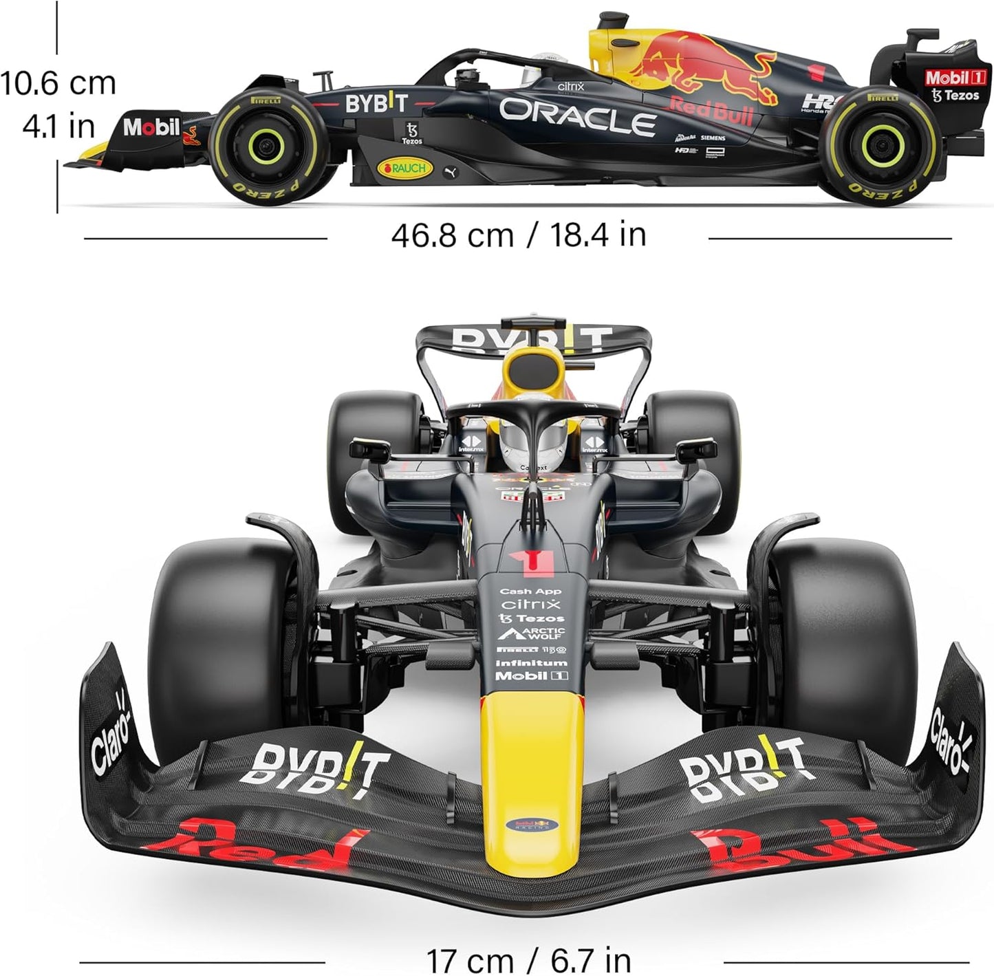 Authentic Licensed 1:12 Scale Redbull RB18 Formula 1 Remote Control Car - F1 Collection Series for Enthusiasts of All Ages - 2.4GHz RC Vehicle Gift (1:12 Redbull RB18 No.1)
