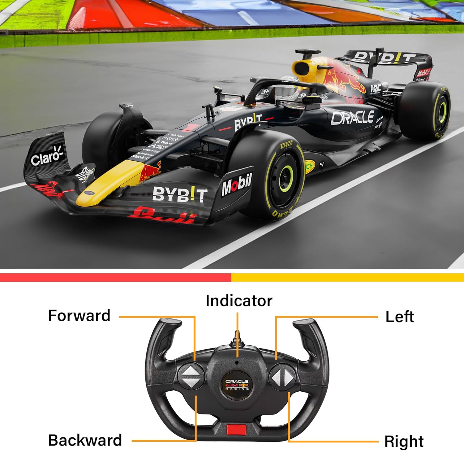 Authentic Licensed 1:12 Scale Redbull RB18 Formula 1 Remote Control Car - F1 Collection Series for Enthusiasts of All Ages - 2.4GHz RC Vehicle Gift (1:12 Redbull RB18 No.1)